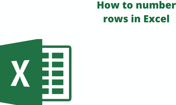 how can i number rows in excel how can i number rows in excel